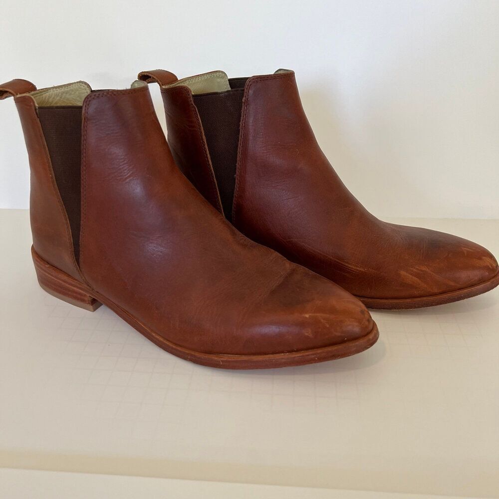 Nisolo Eva Classic Chelsea Boot 9 Brown - Picture 2 of 9